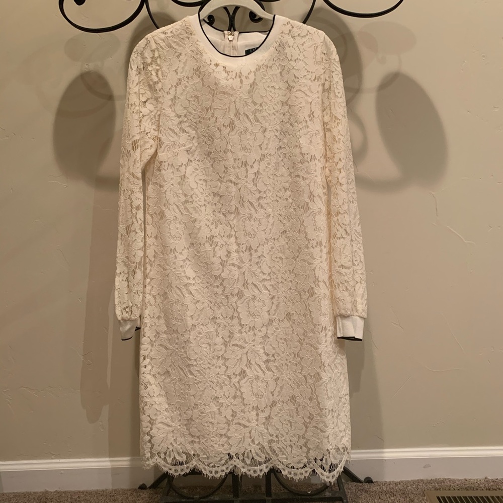 Ralph Lauren Lace Ivory Dress size 4